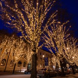 Lichtkonzepte Weihnachtsbeleuchtung Winterbeleuchtung MK-Illumination Västeras Schweden