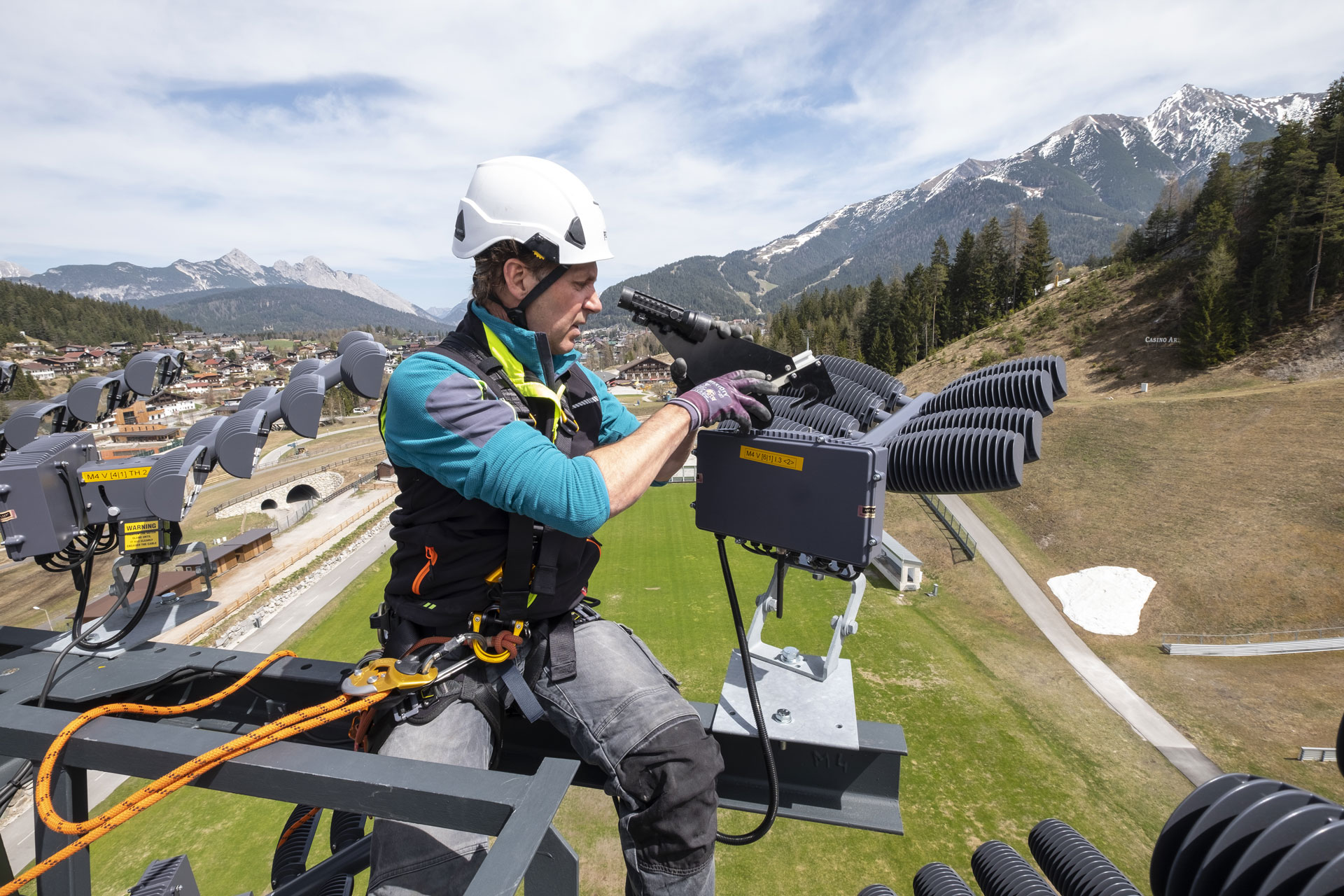 Industriemontage Industrieklettern irata  SK-Seefeld Seefeld Tirol