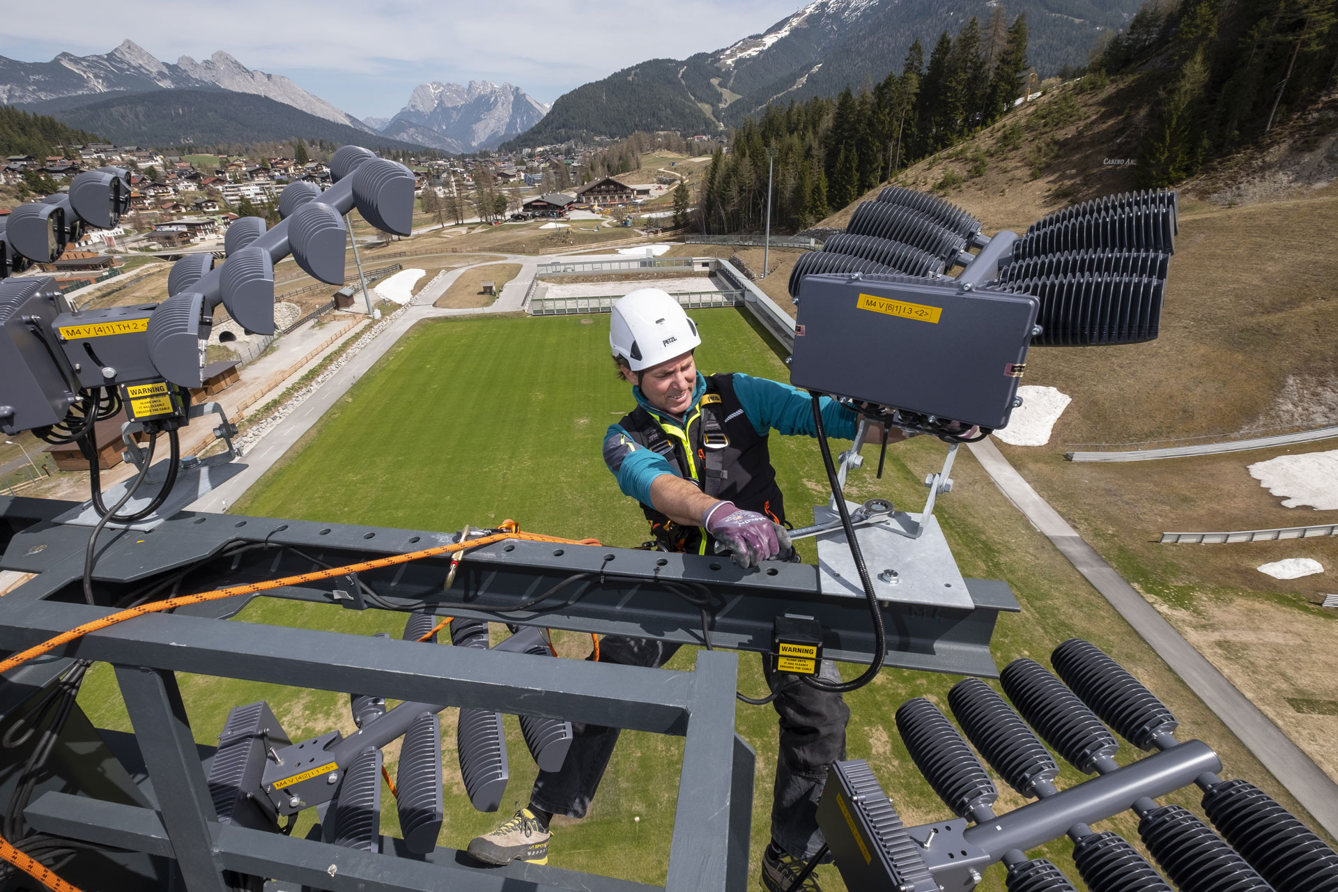 Industriemontage Industrieklettern irata  SK-Seefeld Seefeld Tirol